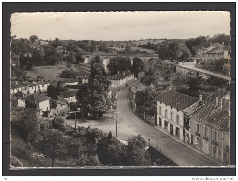 24 - Nontron (dordogne) - Faubourg Salomon - carte grand format