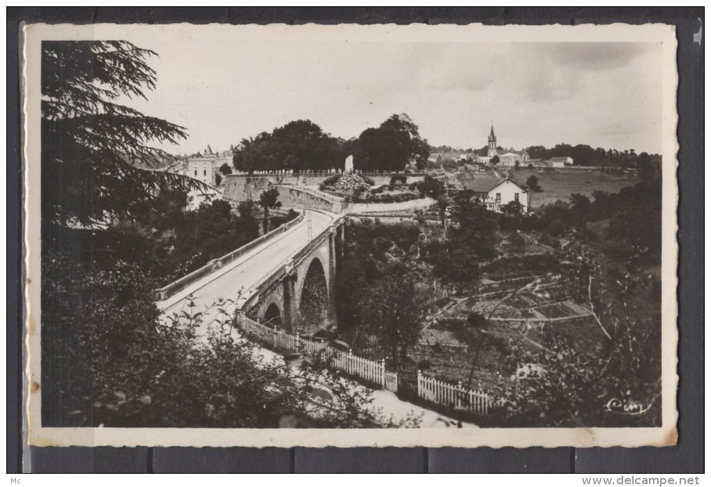 24 - Nontron (dordogne) -  Viaduc de la Ville - carte photo