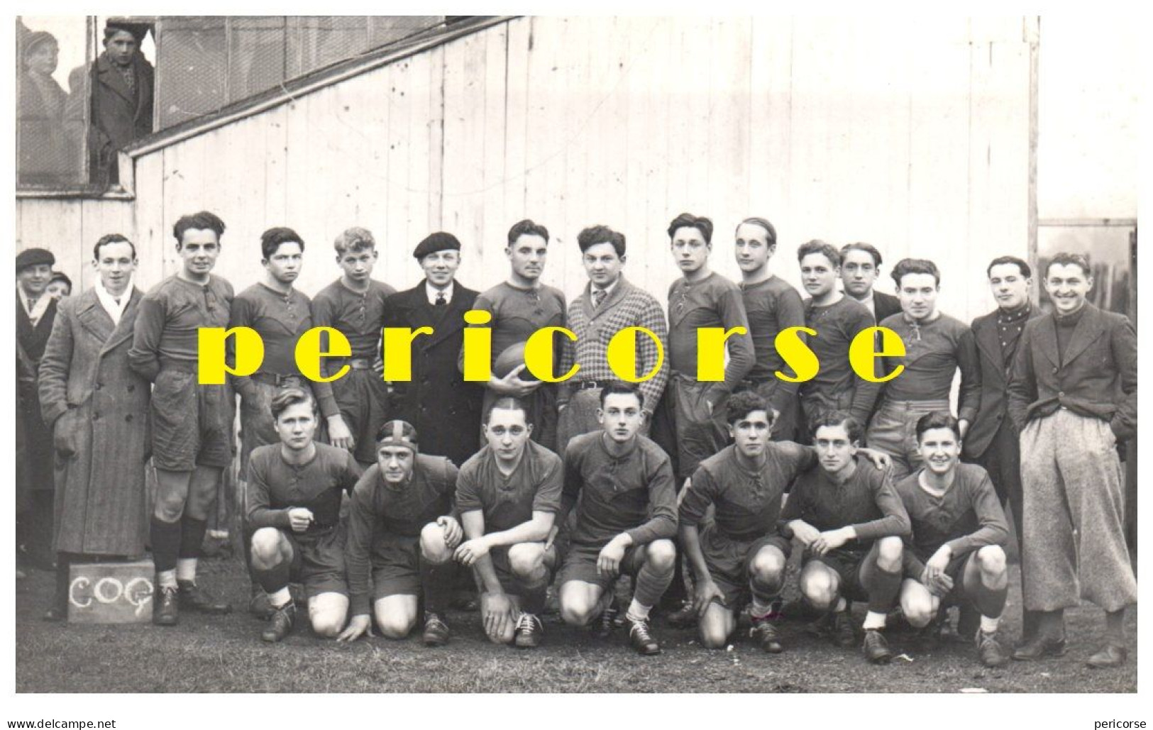 24  Périgueux  Equipe de Rugby (carte photo)