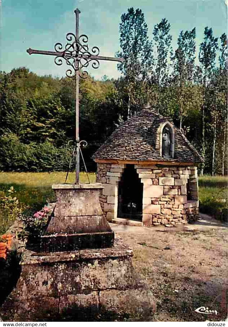 24 - Saint Cyprien - Redon-Espic - Le lieu des Apparitions - Flamme Postale de Saint Cyprien - CPM - Voir Scans Recto-Ve