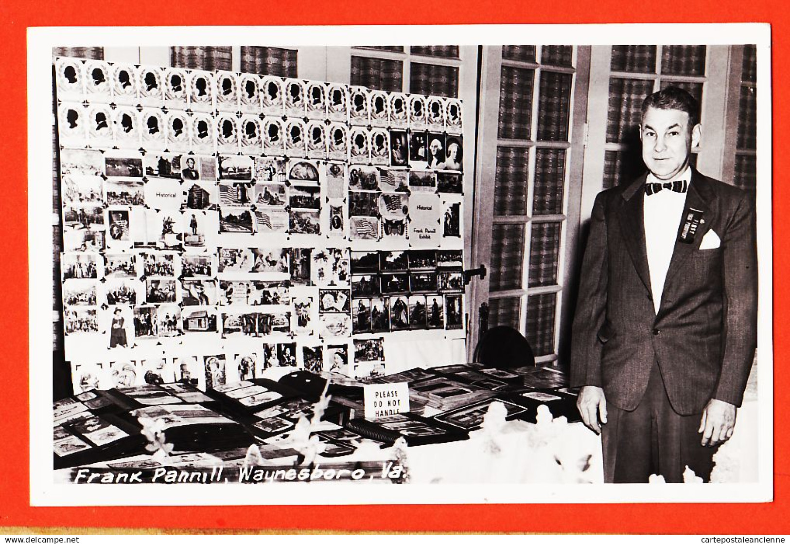 24042 / / ⭐ ♥️  Carte-Photo WAYNESBORO VA-Virginia Président FRANK PANNILL Post-Card Collector 1960s