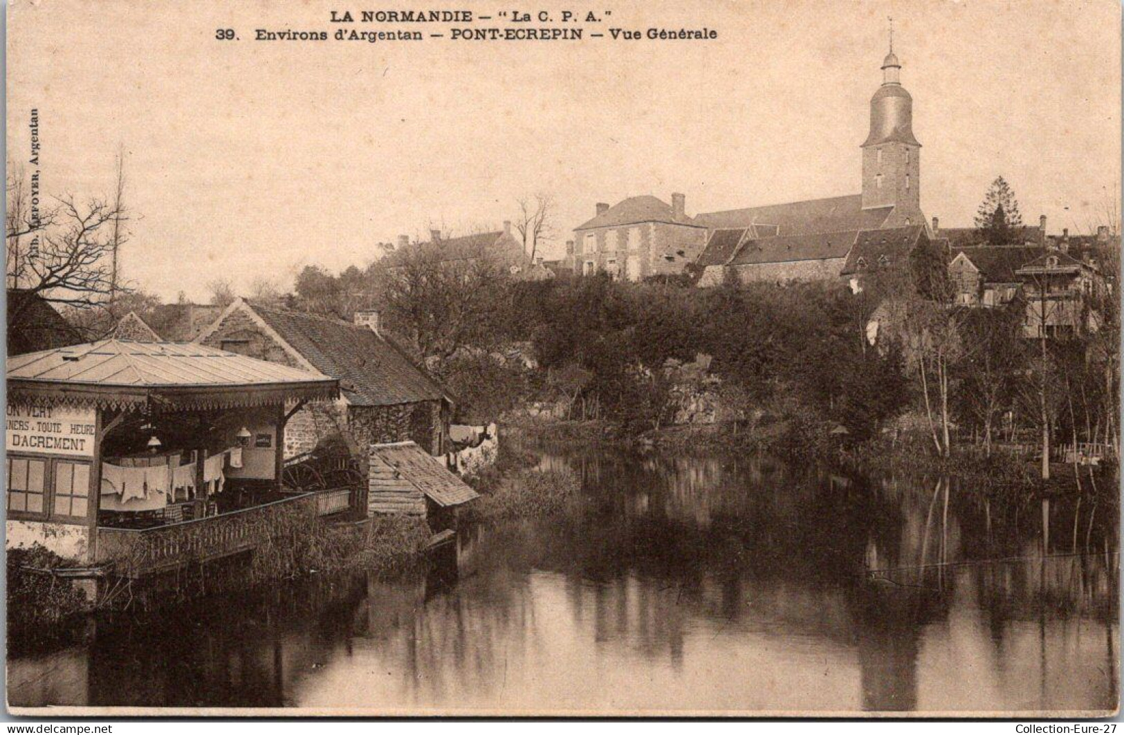 (25/02/25) 61-CPA PONT ECREPIN