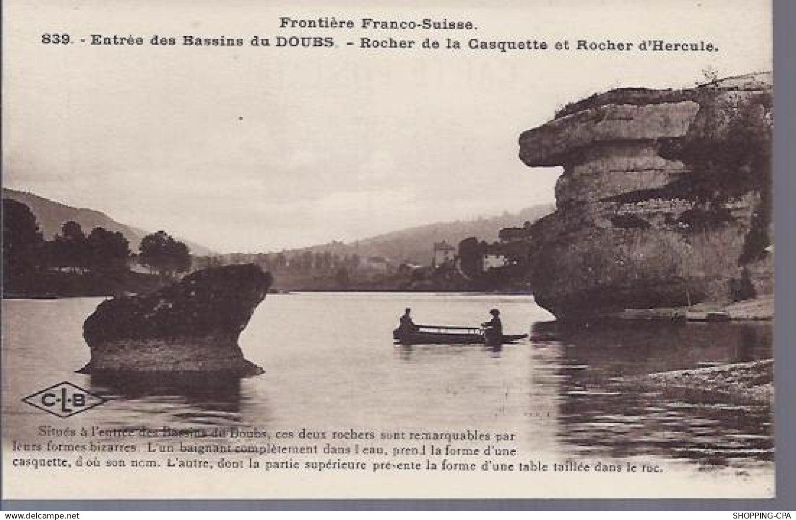 25 - Bassins du Doubs - Rocher Casquette