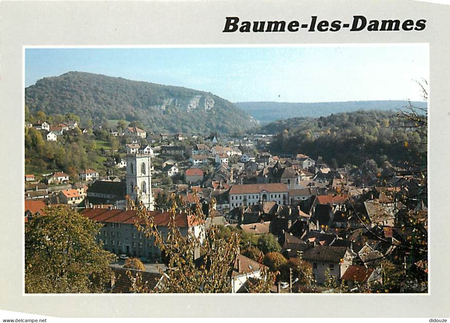 25 - Baume les Dames - Vue Générale aérienne - CPM - Voir Scans Recto-Verso