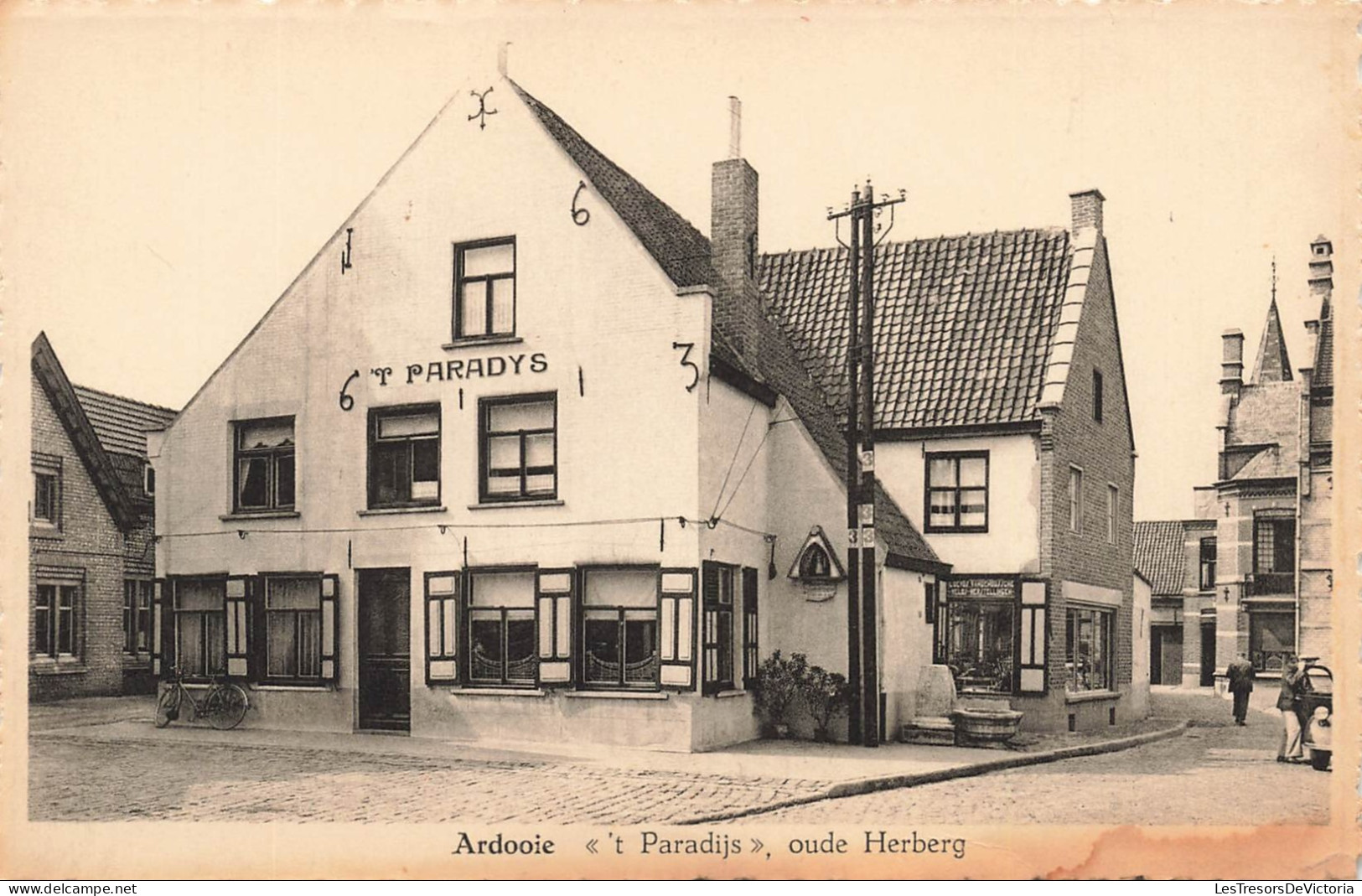 [-25%] BELGIQUE - Ardooie - 'T Paradijs, oude Herberg - Carte postale ancienne