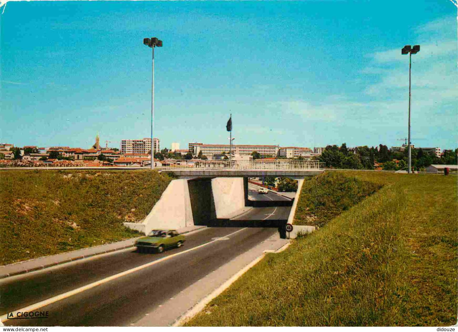 26 - Bourg de Péage - La déviation routière avec vue sur Romans - CPM - Voir Scans Recto-Verso