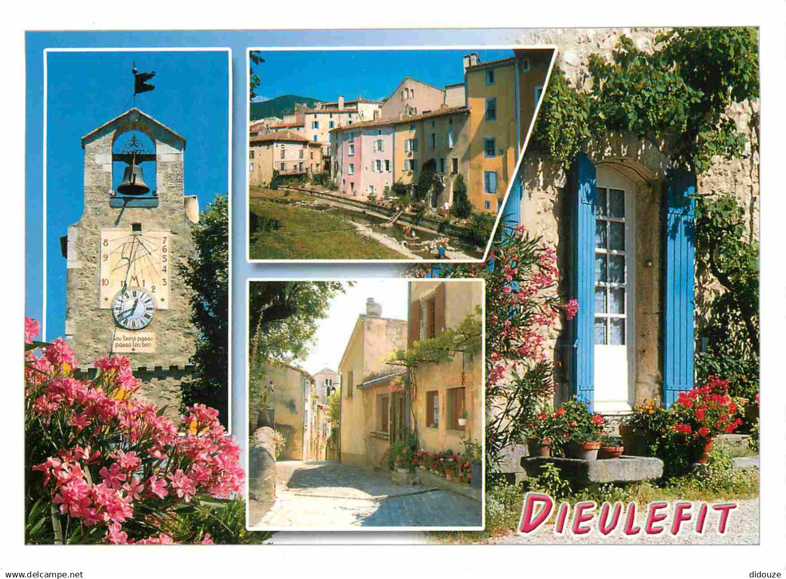 26 - Dieulefit - Multivues - Fleurs - CPM - Voir Scans Recto-Verso