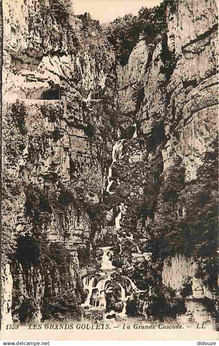 26 - Drome - Les Grands Goulets - La grande cascade - CPA - Voir Scans Recto-Verso