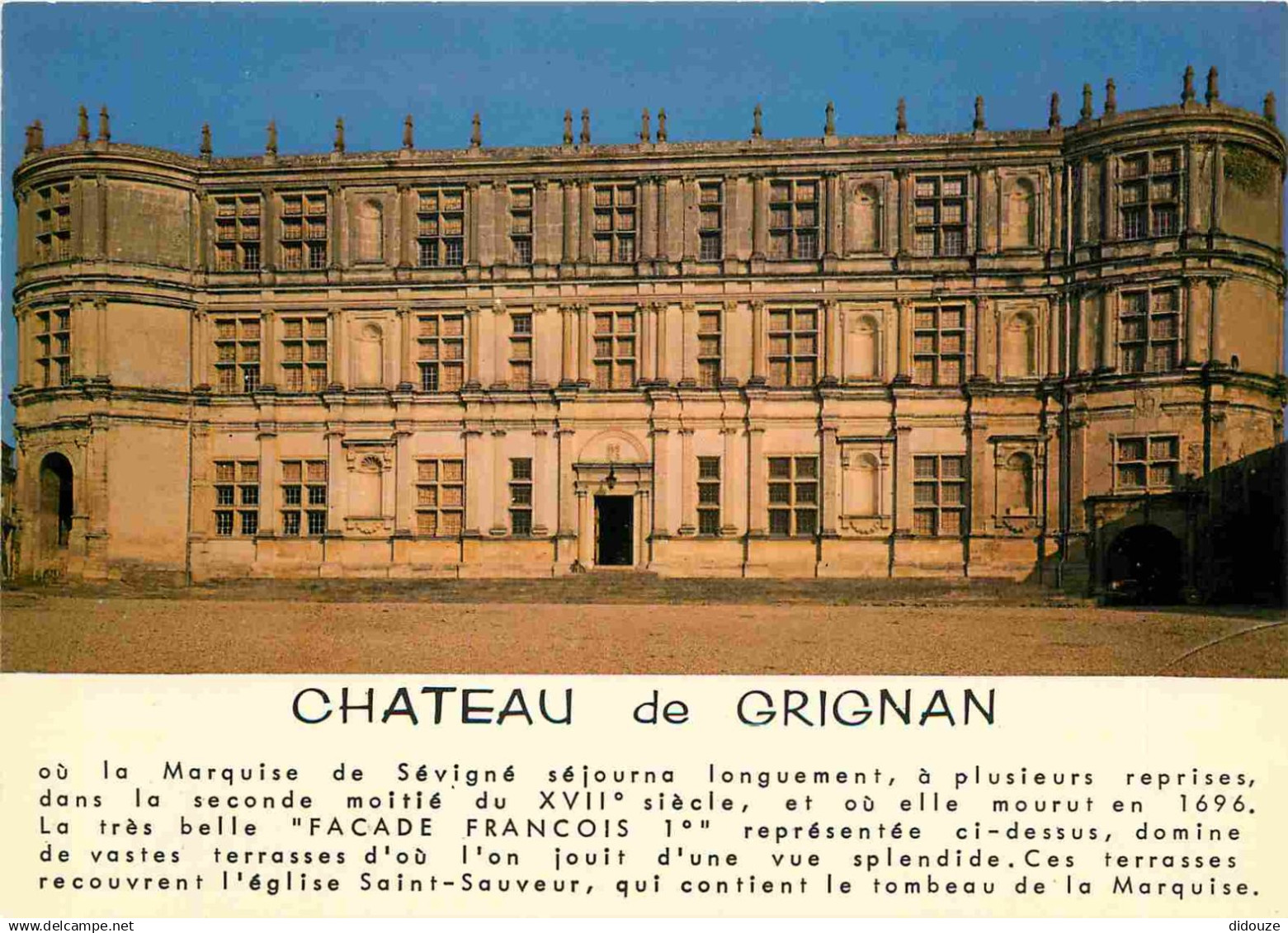 26 - Grignan - Le Château - CPM - Voir Scans Recto-Verso