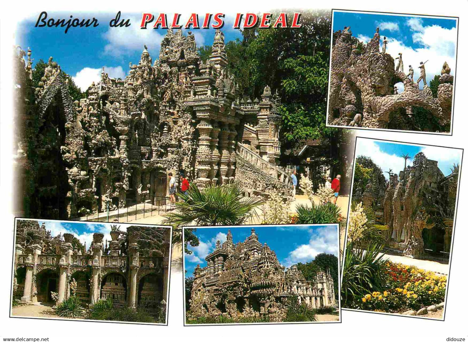 26 - Hauterives -  Le Palais Idéal - Oeuvre du facteur Ferdinand Cheval - Multivues - CPM - Voir Scans Recto-Verso