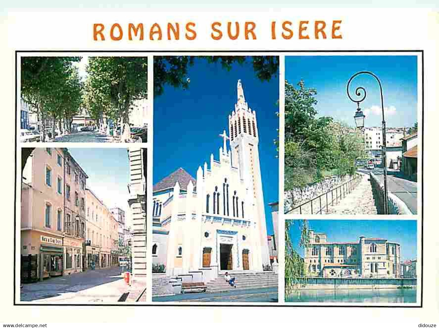 26 - Romans sur Isère - Multivues - Commerces - Eglise - CPM - Voir Scans Recto-Verso