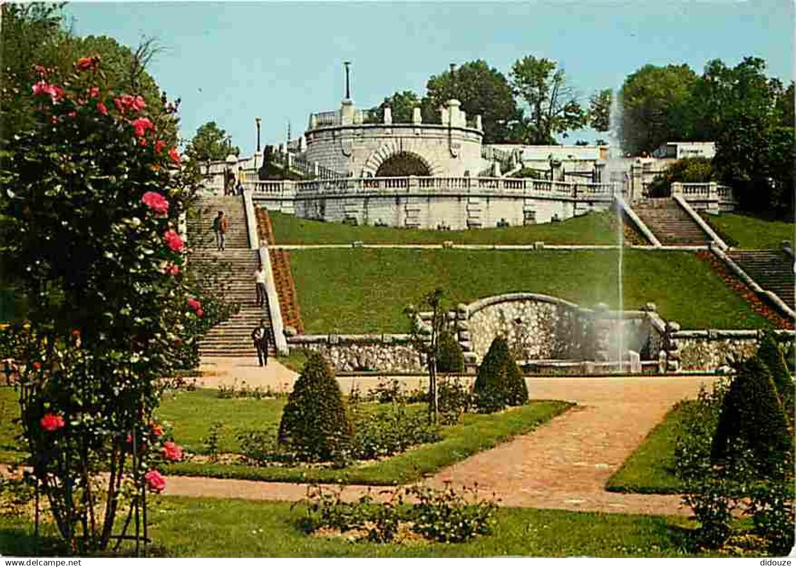 26 - Valence - Le Parc Jouvet - Fleurs - Flamme Postale de Saint Péray - CPM - Voir Scans Recto-Verso