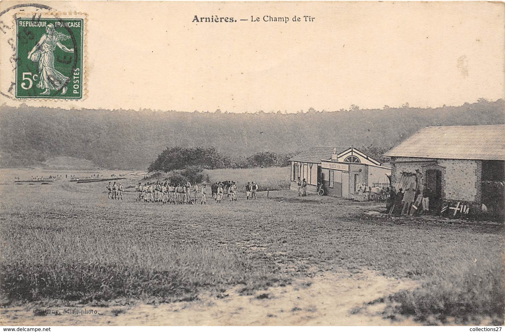 27-ARNIERES- LE CHAMP DE TIR