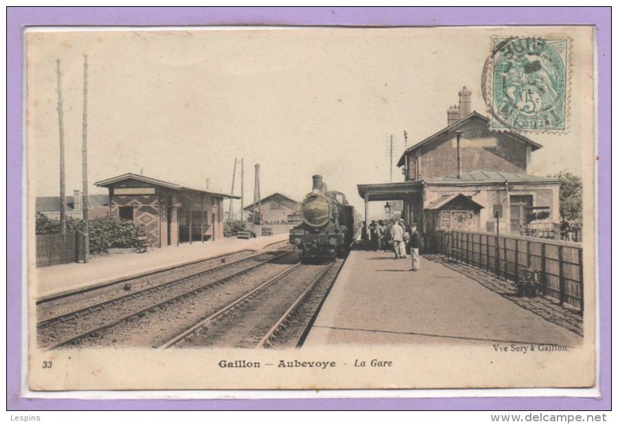 27 - AUBEVOYE --  La Gare