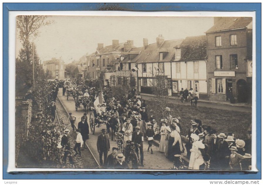 27 - BEAUMONT le ROGER --  Carte Photo - RARE