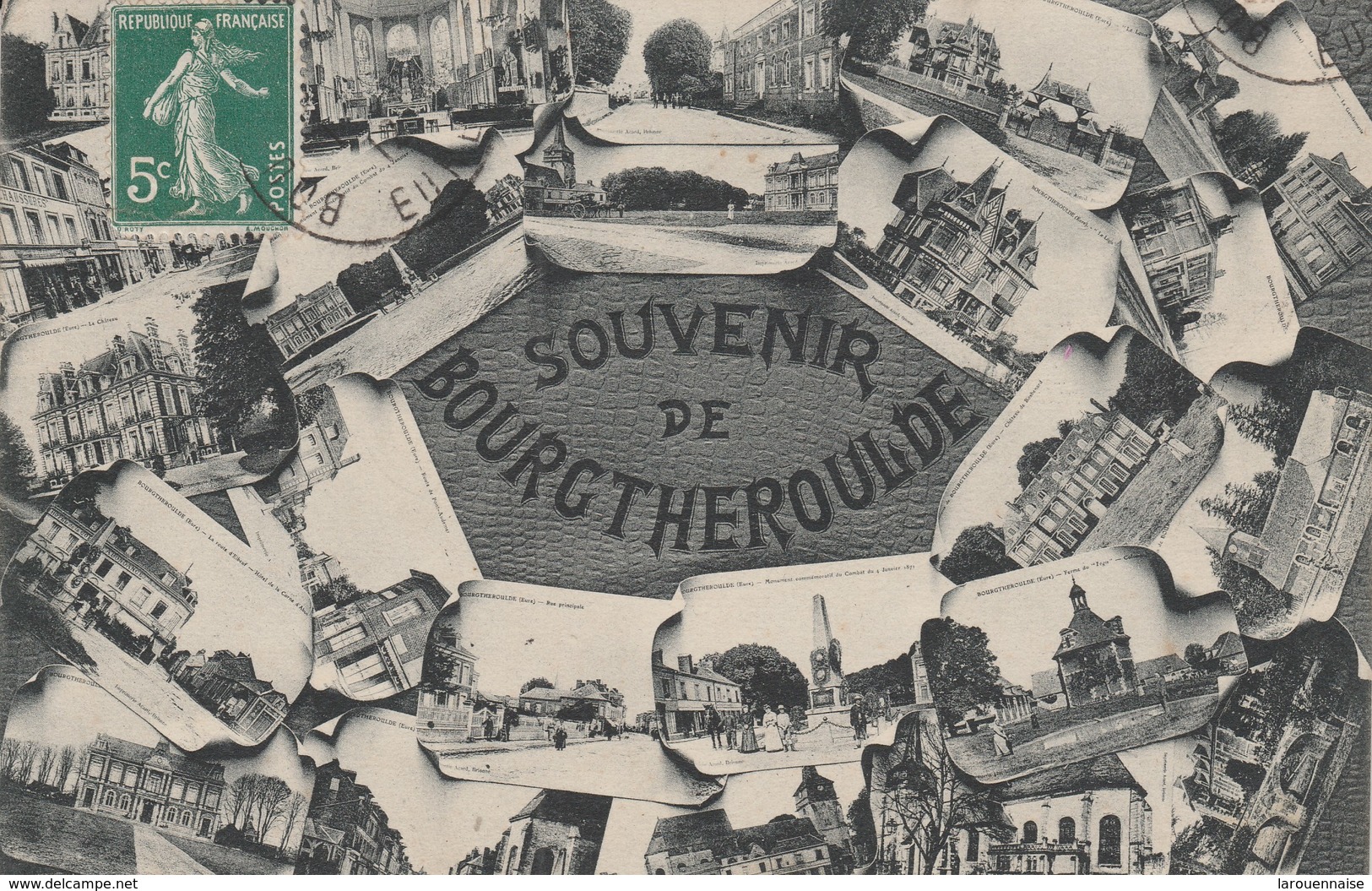 27- BOURGTHEROULDE  - Souvenir de Bourgtheroulde