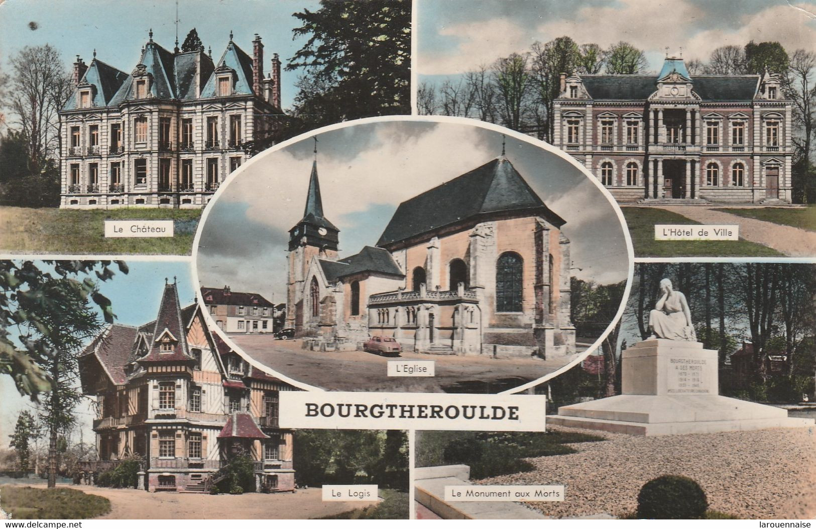 27 - BOURGTHEROULDE - Souvenir de Bourgtheroulde