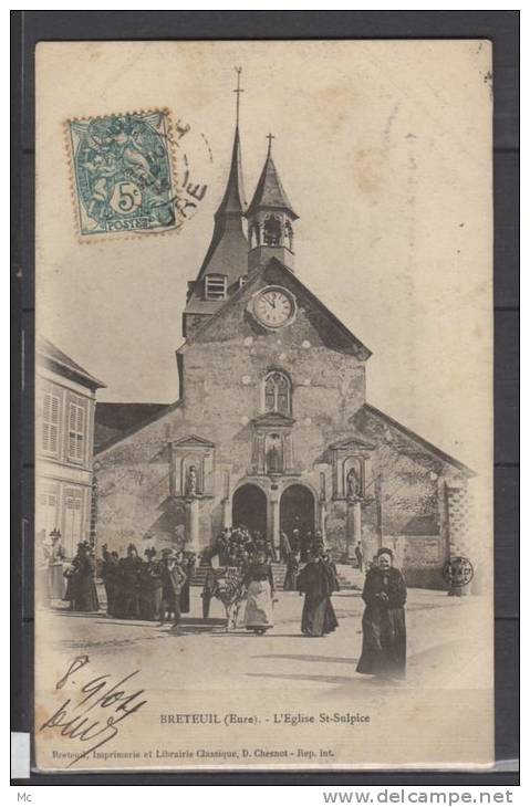 27 - Breteuil - l'Eglise St Sulpice