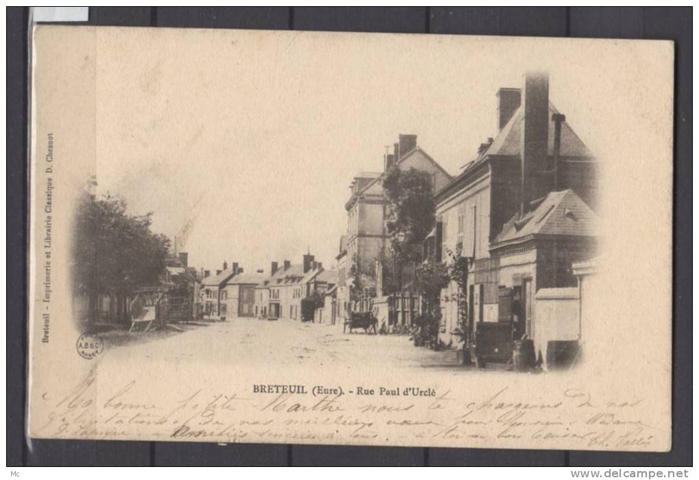 27 - Breteuil - Rue Paul d'Urclé