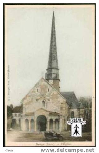 27 Dangu - Dangu (Eure) - L'Eglise - cpa