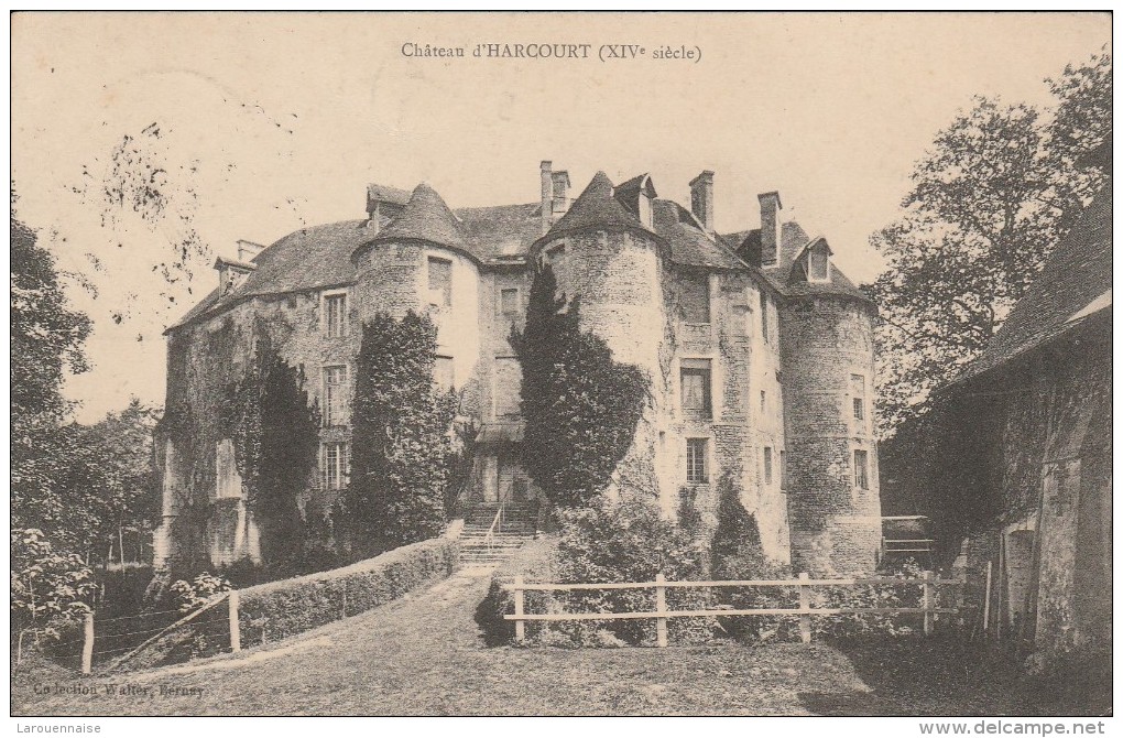 27 - HARCOURT -  Château d´Harcourt (XIVe siècle)