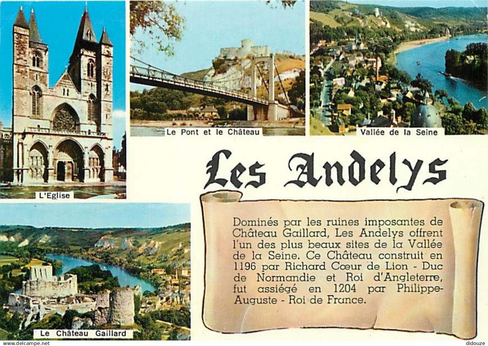 27 - Les Andelys - Multivues - CPM - Voir Scans Recto-Verso