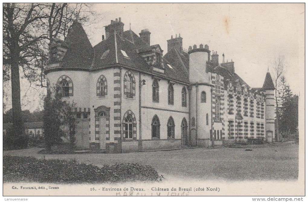 27 - MARCILLY SUR EURE - Château du Breuil (côté Nord)