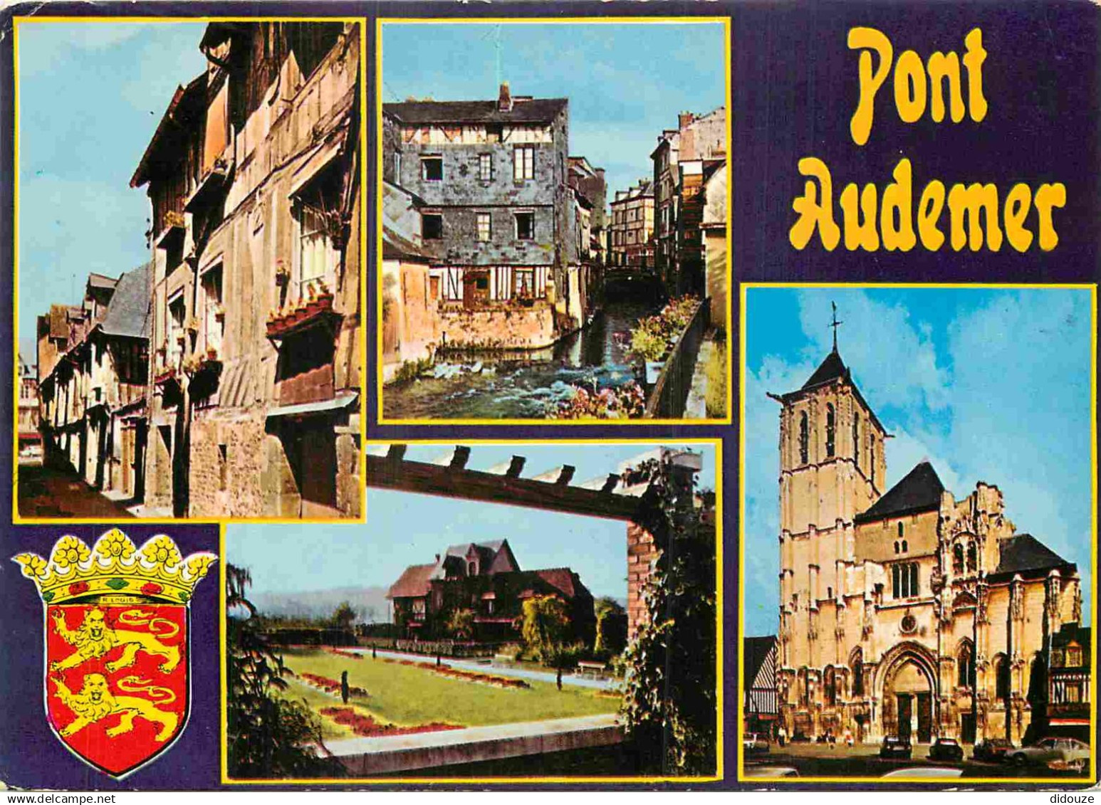 27 - Pont Audemer - Multivues - CPM - Voir Scans Recto-Verso