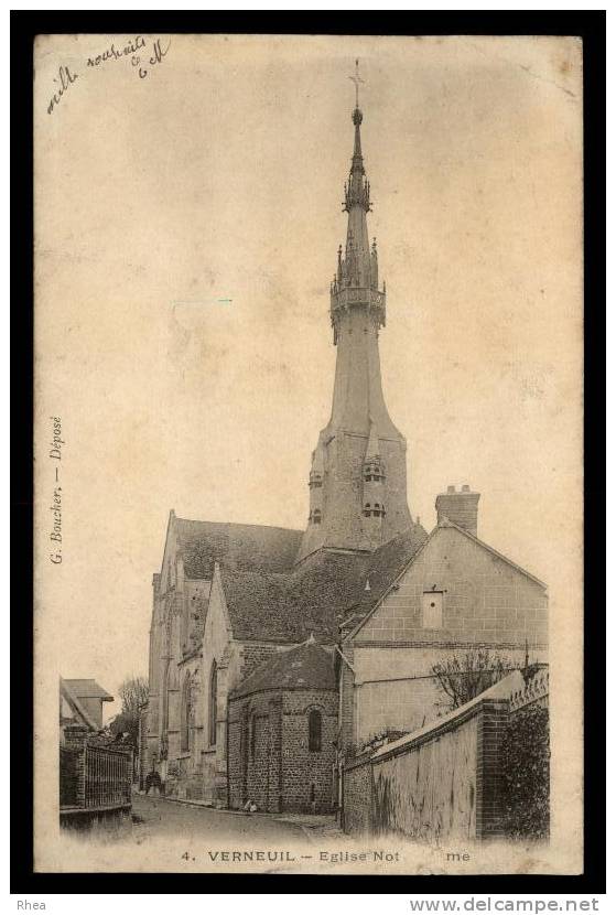 27 Verneuil-sur-Avre eglise D27D K27679K C27679C RH095652