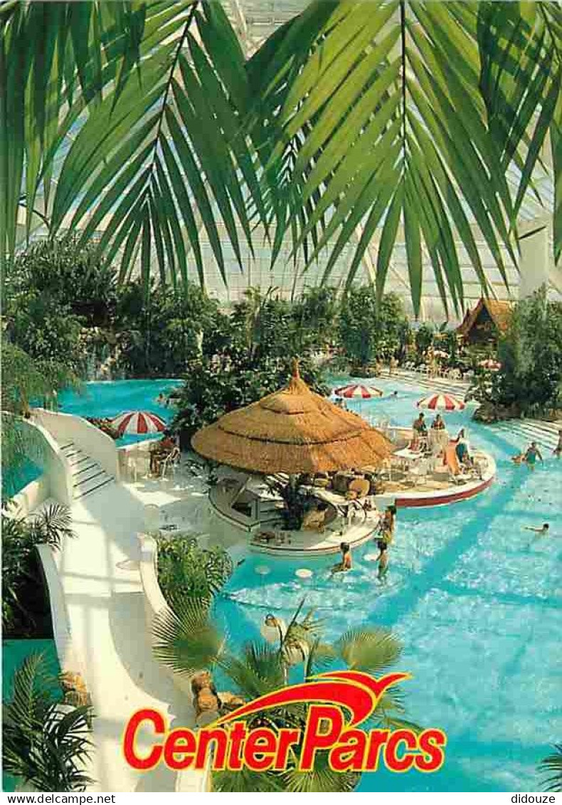 27 - Verneuil sur Avre - Les Bois-Francs - Center Parcs - Piscine Aqua Mundo - Flamme Postale de Verneuil sur Avre - CPM