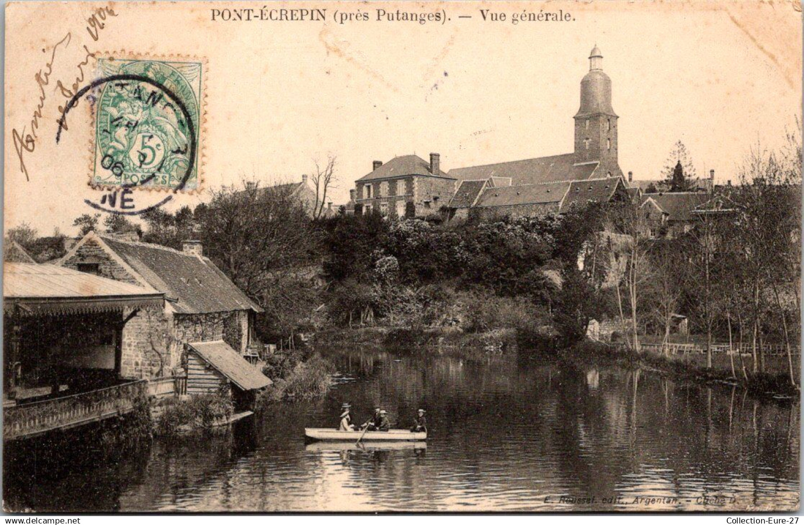 (28/12/24) 61-CPA PONT ECREPIN