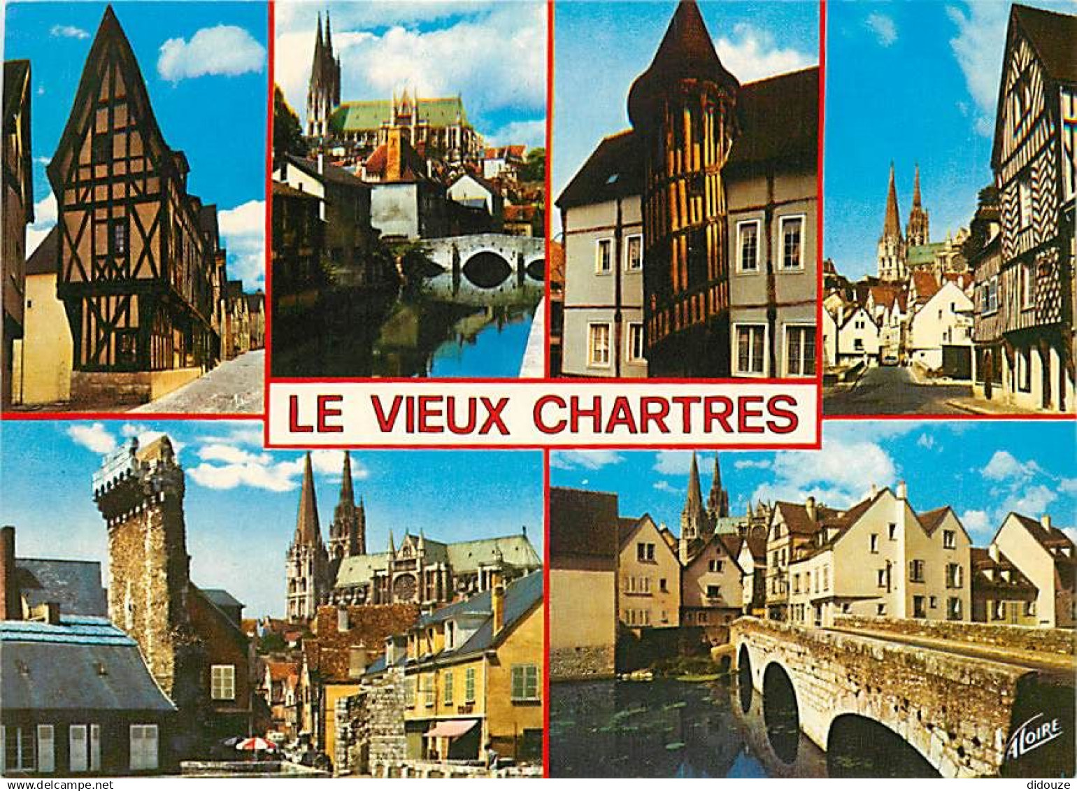 28 - Chartres - Le vieux Chartres - Multivues - CPM - Voir Scans Recto-Verso