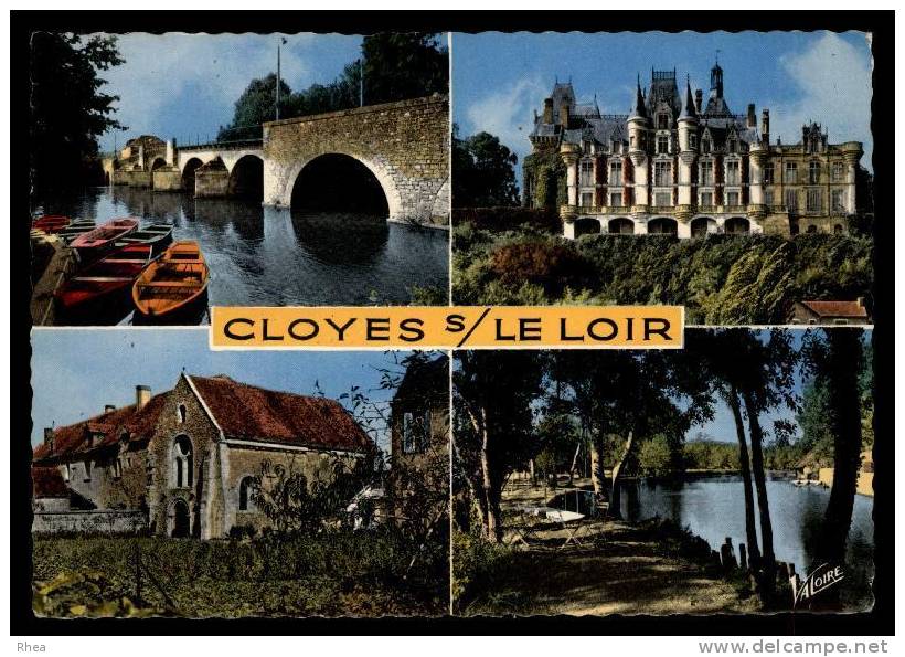 28 Cloyes-sur-le-Loir multi vues D28D K28103K C28103C RH091947