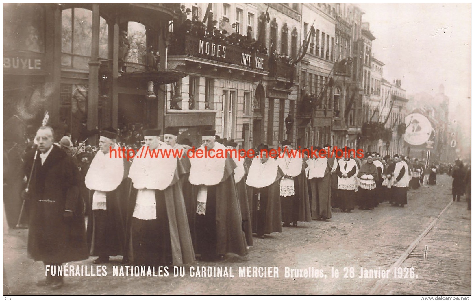 28 Janvier 1926 - Funerailles Cardinal Mercier