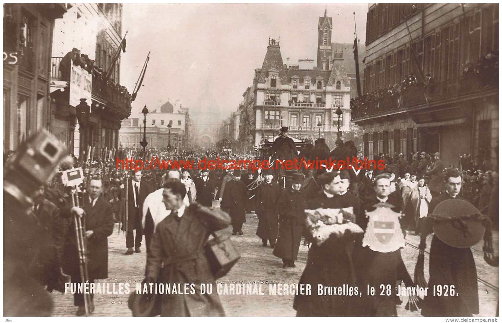 28 Janvier 1926 - Funerailles Cardinal Mercier