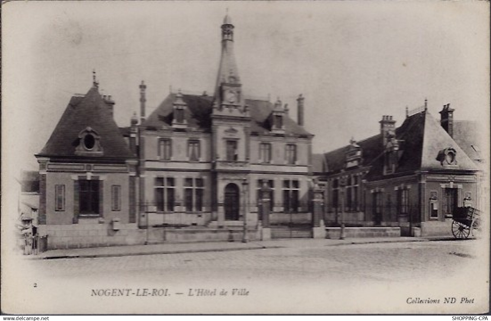 28 - Nogent-le-Roi - L' Hôtel de Ville - Non voyagé - Dos non divisé...