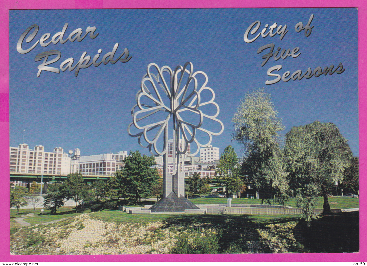 289167 / United States - Cedar Rapids , Iowa - "City of five seasons" Tree , Bible verse from Ecclesiastes 3:1 PC USA