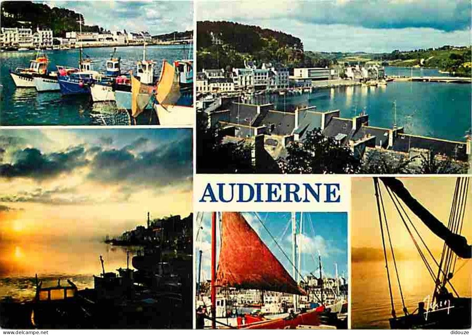 29 - Audierne - Multivues - Bateaux - Carte Neuve - Voir Scans Recto Verso