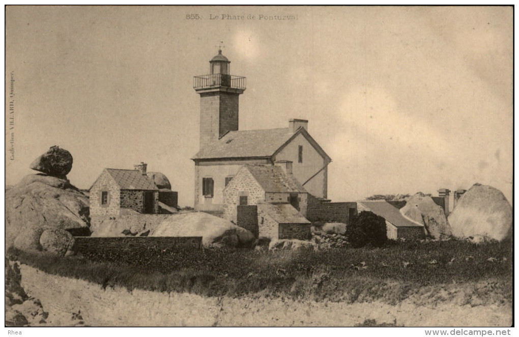 29 - BRIGNOGAN-PLAGE - phare de Pontuzval