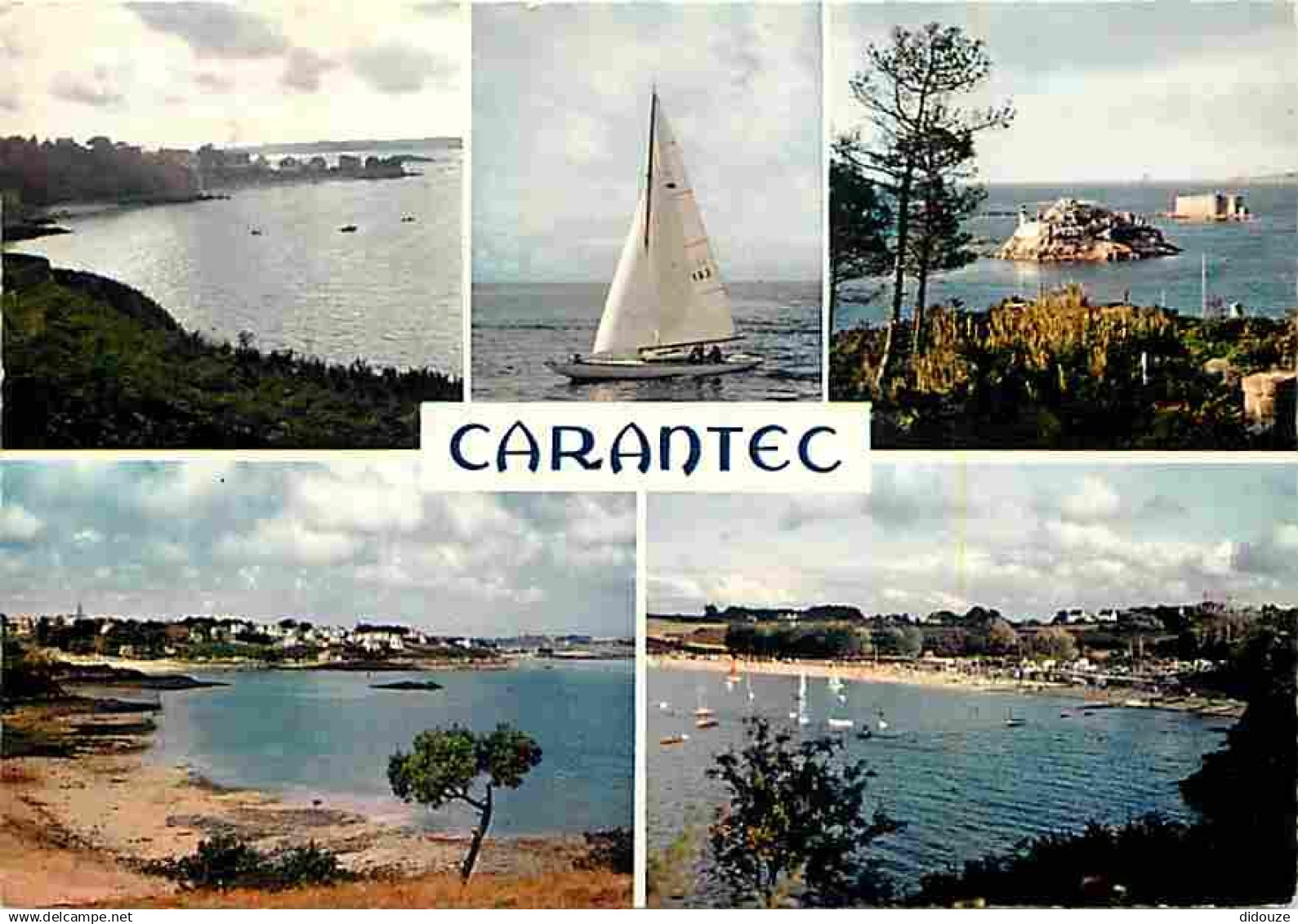 29 - Carantec - Multivues - Plages - Voile - Voir Scans Recto Verso