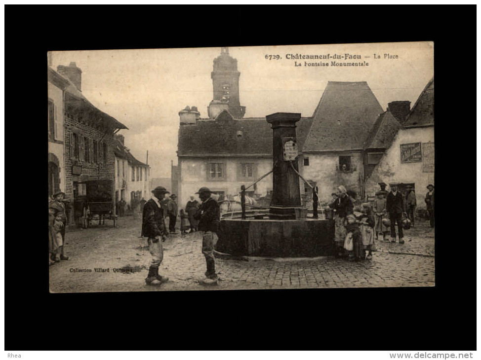 29 - CHATEAUNEUF-DU-FAOU - Fontaine