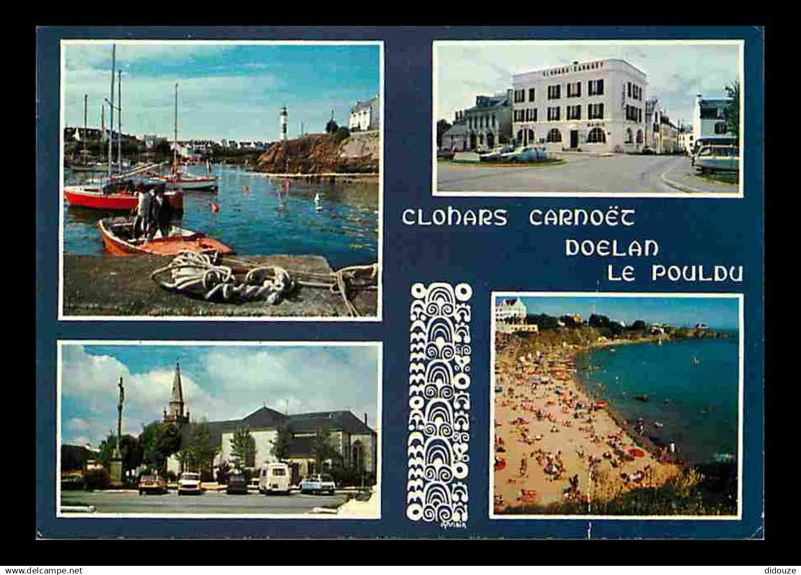 29 - Clohars-Carnoet - Doelan - Le Pouldu - Multivues - Automobiles - Voir Scans Recto Verso