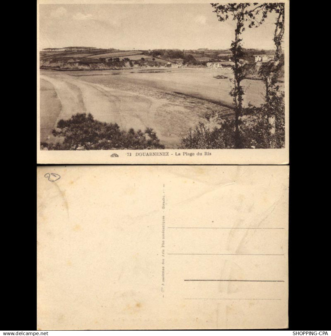 29 - Douarnenez - La plage du Ris