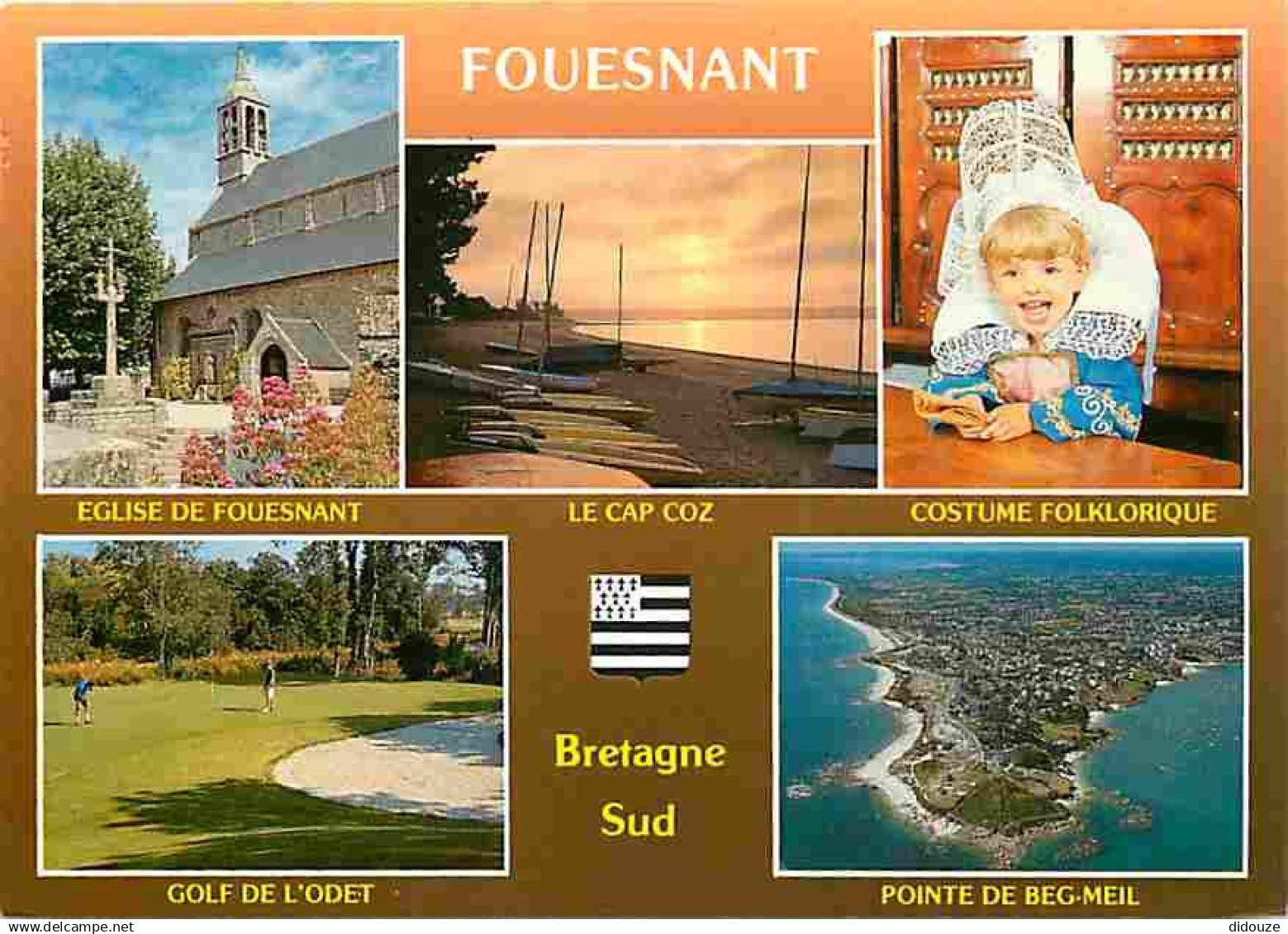 29 - Fouesnant - Multivues - Folklore - Voir Scans Recto Verso