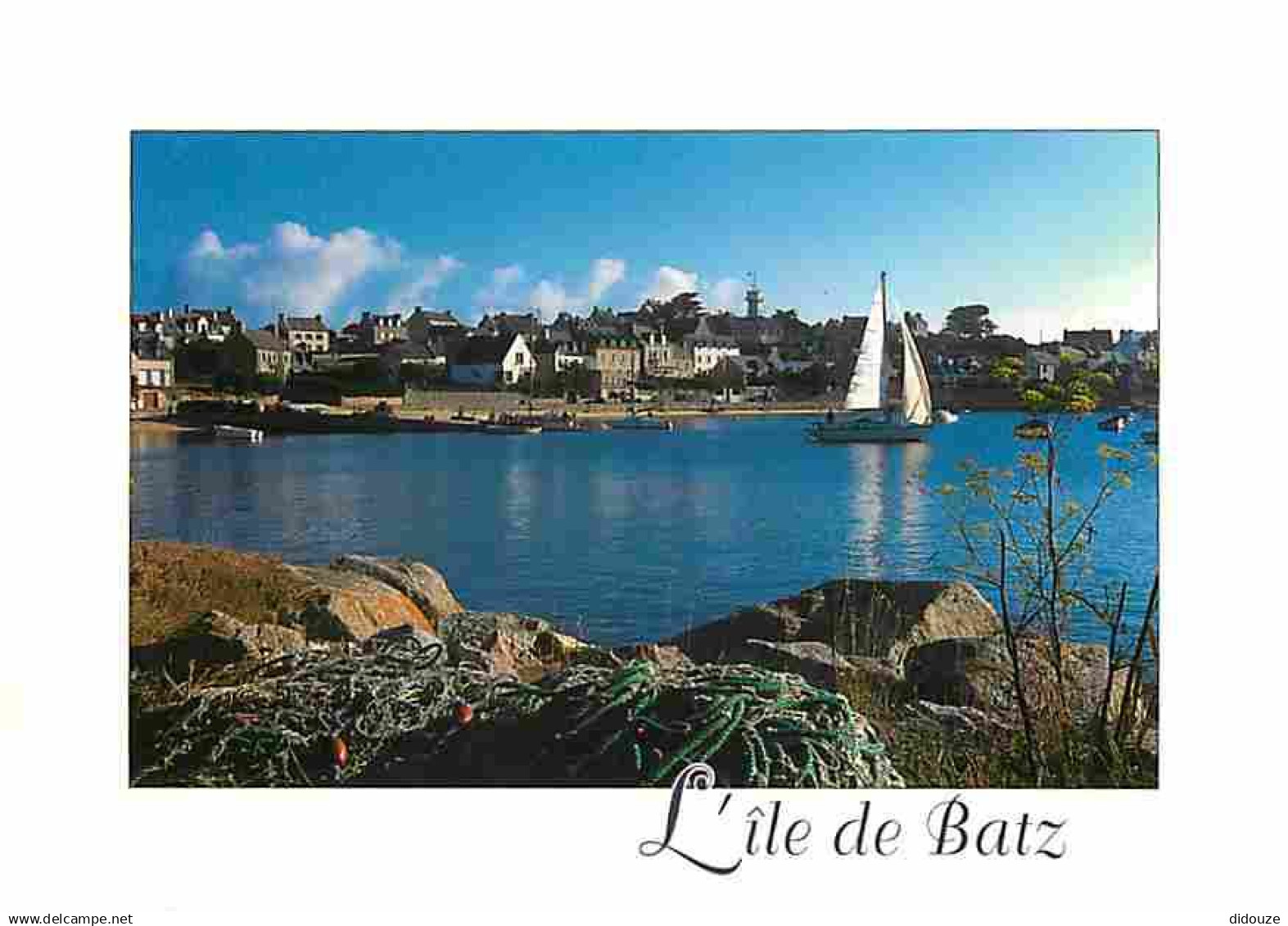 29 - Ile de Batz - Le Port - Bateaux - Voilier - Voir Scans Recto Verso