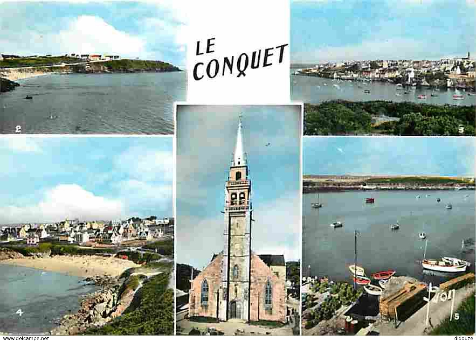 29 - Le Conquet - Multivues - Plages - Voir Scans Recto Verso