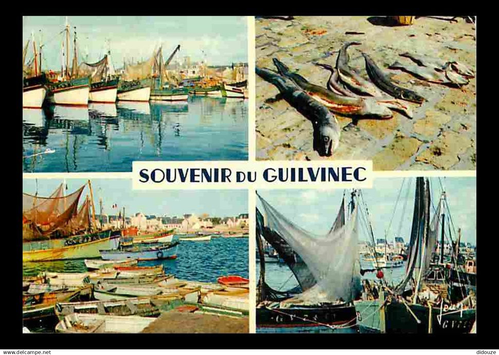 29 - Le Guilvinec - Multivues - Chalutiers à quai - Bateaux - Voir Scans Recto Verso