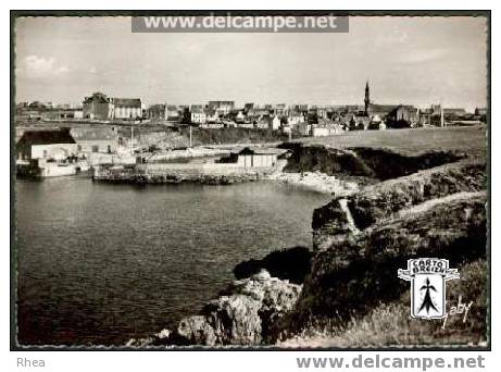 29 Ouessant - 2 - OUESSANT (Finistère)  Le Port et le Bourg de Lampaul - cpsm