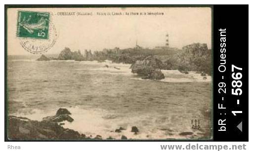 29 Ouessant - OUESSANT (Finistère) - Pointe du Créach: Le Phare et le Sémaphore - phare, sema /  D29D  K29155K  C29155C