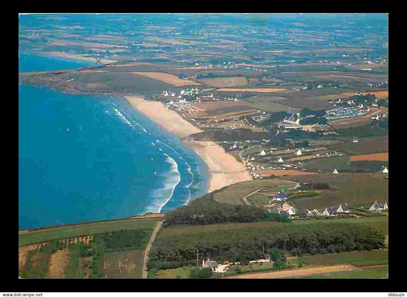 29 - Plonevez-Porzay - Les Plages de Trezmalaouen et de Kervel - Vue aérienne - Flamme Postale - Voir Scans Recto Verso